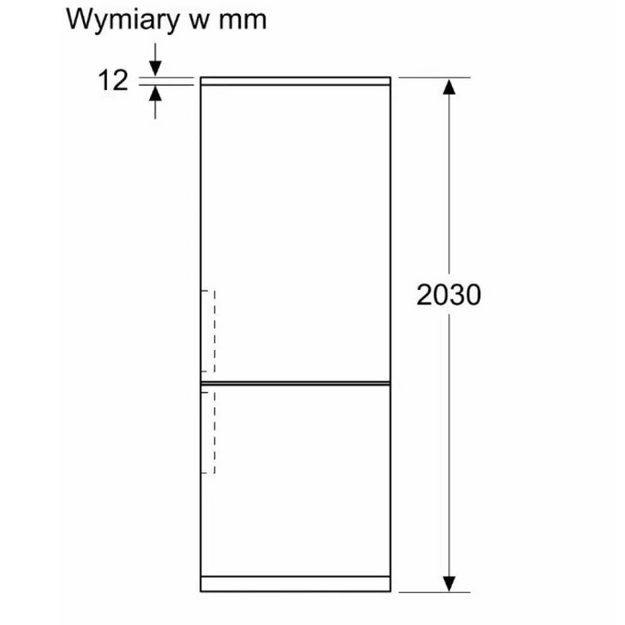 Комбиниран хладилник-фризер Bosch Series 4 KGN497ICT 440 l