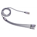 КОМБИНИРАН КАБЕЛ USB LIGHTNING 1М 2А TEKMEE