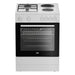 Комбинирана печка BEKO FSS 54010 DW A 2 ГАЗОВИ И 2
