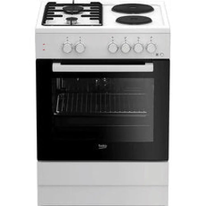 Комбинирана печка BEKO FSS 54010 DW A 2 ГАЗОВИ И 2