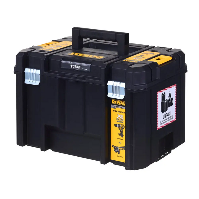 КОМБО комплект 18V DCD796 DCG405 + 2x5,0Ah DCK208