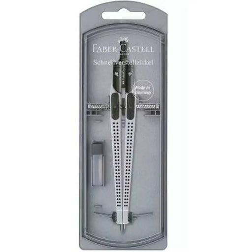 Компас Faber-Castell Сребрист свързан (5 броя)