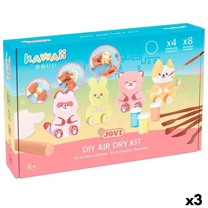 Компелект за Майсторене Jovi KAWAII AIR DRY Многоцветен (3