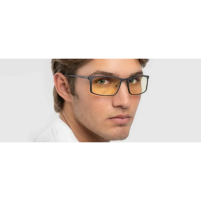 Компютърни очила GUNNAR Plaid Graphite - Amber