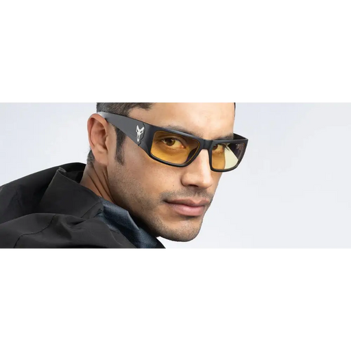 Компютърни очила GUNNAR Overwatch Reaper Black Ash - Amber