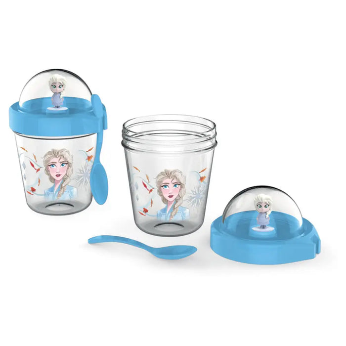 КОМПЛЕК ЧАША С ФИГУРА + НАСТОЛНА ИГРА ELSA DISNEY