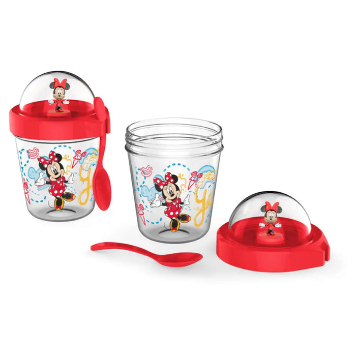 КОМПЛЕК ЧАША С ФИГУРА + НАСТОЛНА ИГРА MINNIE DISNEY