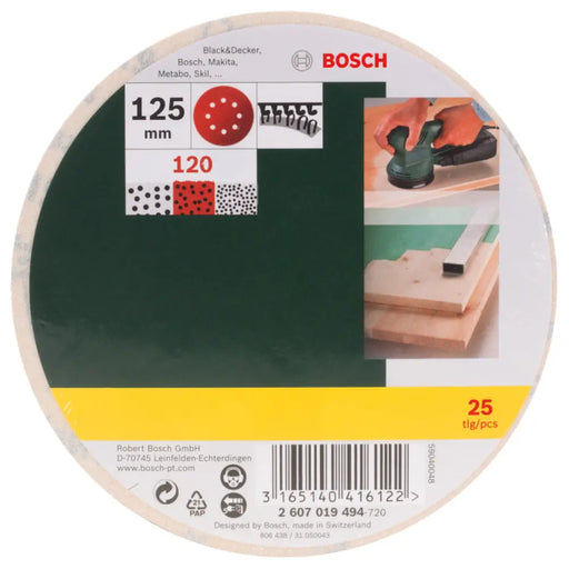 КОМПЛЕКТ ШКУРКИ 25 БР. BOSCH К 120