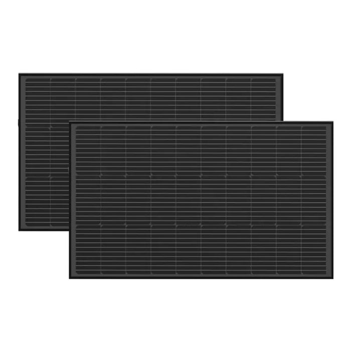 Комплект фотоволтаични панели 2x EcoFlow 100W (твърда