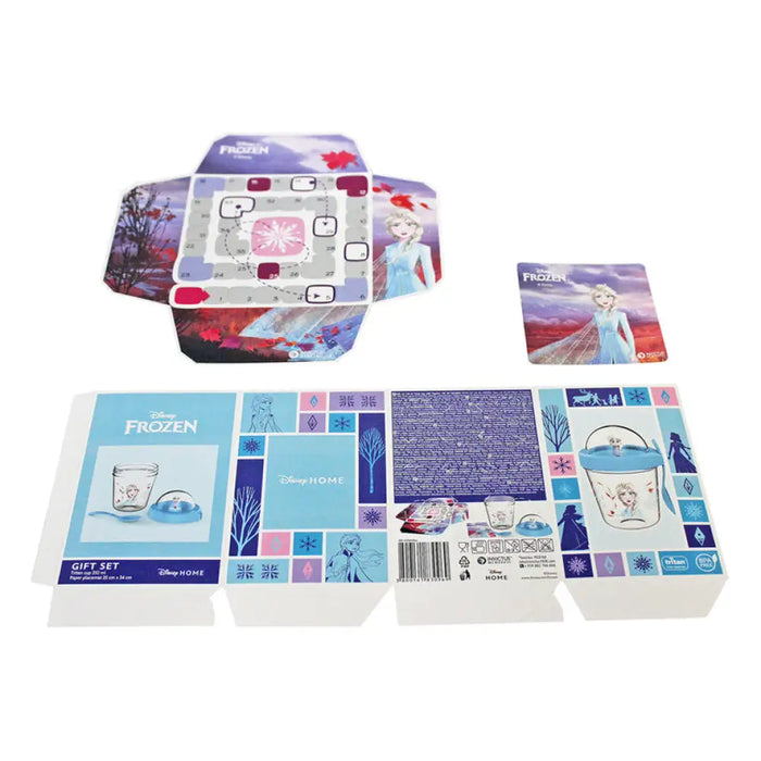 КОМПЛЕК ЧАША С ФИГУРА + НАСТОЛНА ИГРА ELSA DISNEY