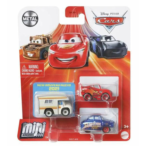 Комплект 3 Коли Cars