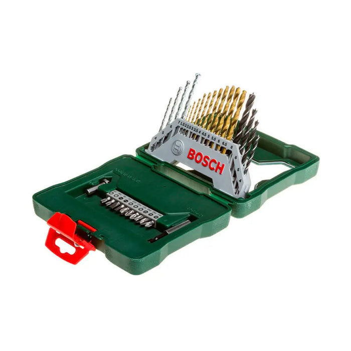 КОМПЛЕКТ 30 СВРЕДЛА И БИТОВЕ BOSCH X-LINE TITANIUM