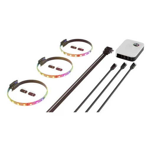Комплект 3бр ARGB LED Ленти HYTE LS10 - 330 mm + NP50