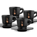 Комплект 4 чаши BIALETTI PERFETTO MOKA Porcelain 4x 75 ml