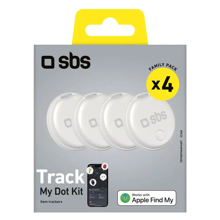 Комплект 4xTEFINDTAGAP* Версия за Apple