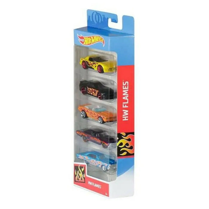 Комплект 5 Коли Hot Wheels 1806 Многоцветен Оранжев