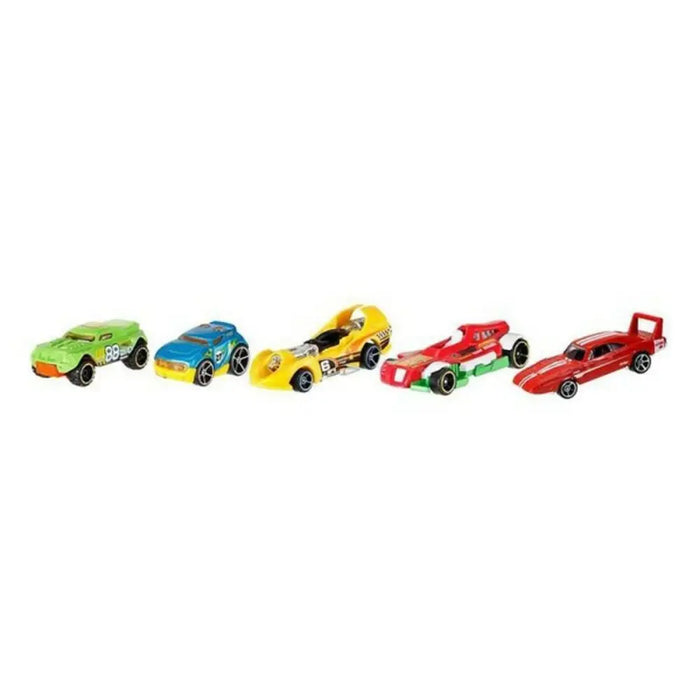Комплект 5 Коли Hot Wheels 1806 Многоцветен Оранжев