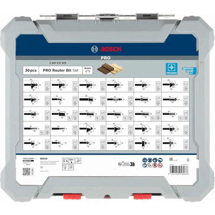 Комплект аксесоари BOSCH 2607017475 30 Части