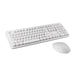Комплект безжична клавиатура и мишка MOFII Sweet 2.4G бели