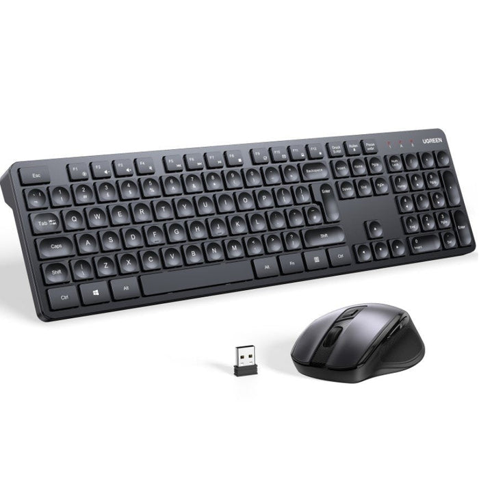 Комплект безжична клавиатура и мишка Ugreen MK006 2.4Ghz