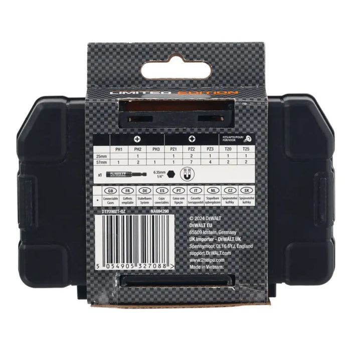 КОМПЛЕКТ БИТОВЕ DEWALT DT70902T-QZ