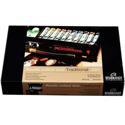 Комплект бои Talens Rembrandt Акрилна боя 15 Части