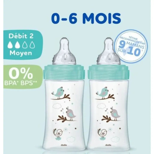Комплект бутилки Dodie 3 uds