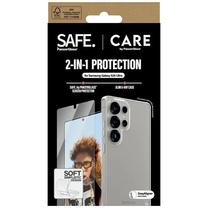 Комплект CARE by PanzerGlass Fashion 2in1 Case + Glass