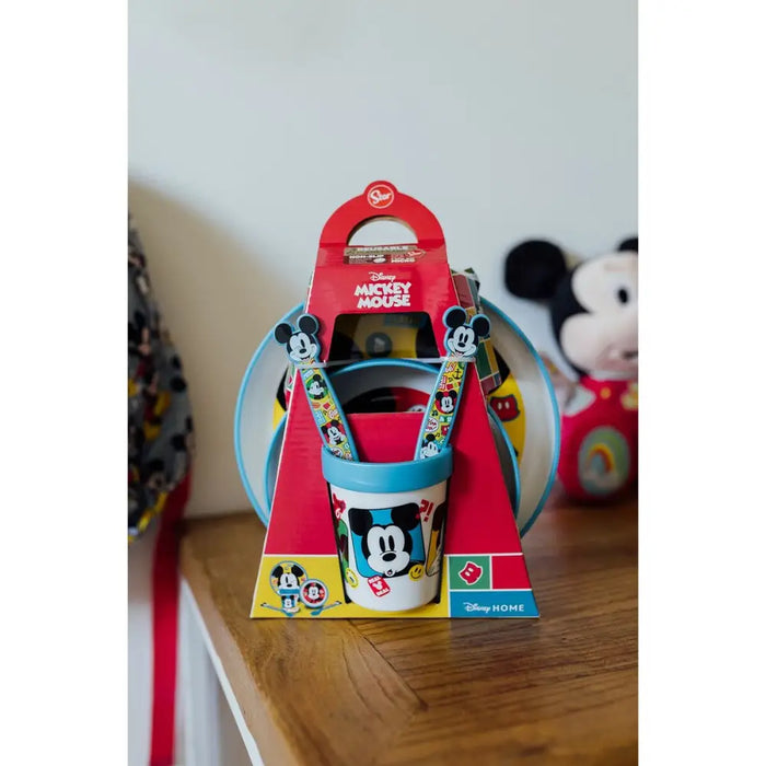 Комплект Детски Пособия Mickey Mouse CZ11306 Пластмаса (5
