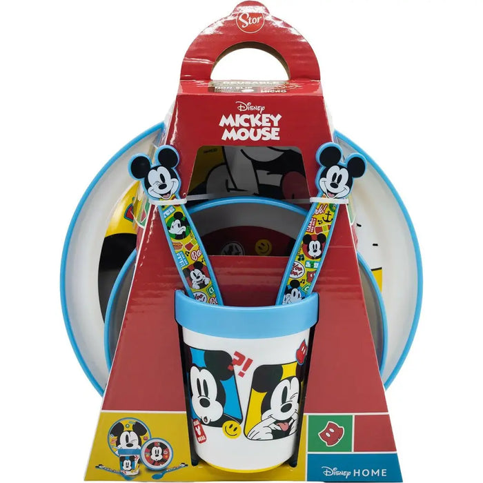 Комплект Детски Пособия Mickey Mouse CZ11306 Пластмаса (5