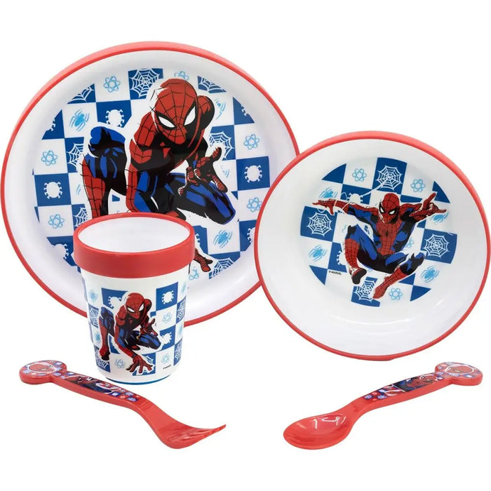 Комплект Детски Пособия Spider-Man CZ11308 Пластмаса (5