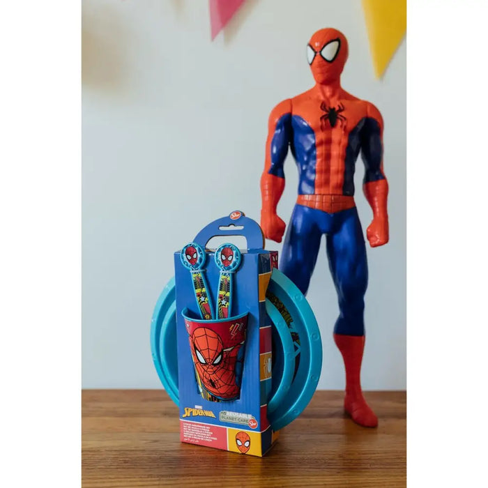 Комплект Детски Пособия Spider-Man CZ11313 Пластмаса (5