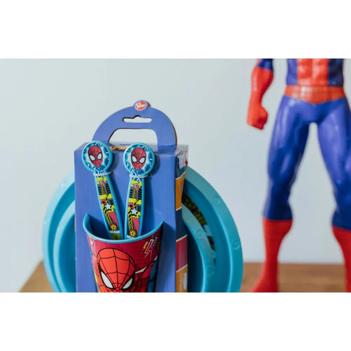 Комплект Детски Пособия Spider-Man CZ11313 Пластмаса (5