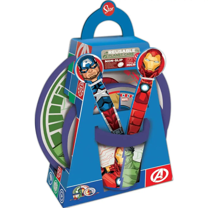 Комплект Детски Пособия The Avengers CZ11304 Пластмаса (5