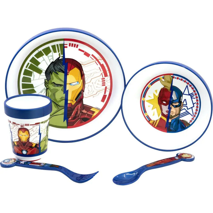Комплект Детски Пособия The Avengers CZ11304 Пластмаса (5