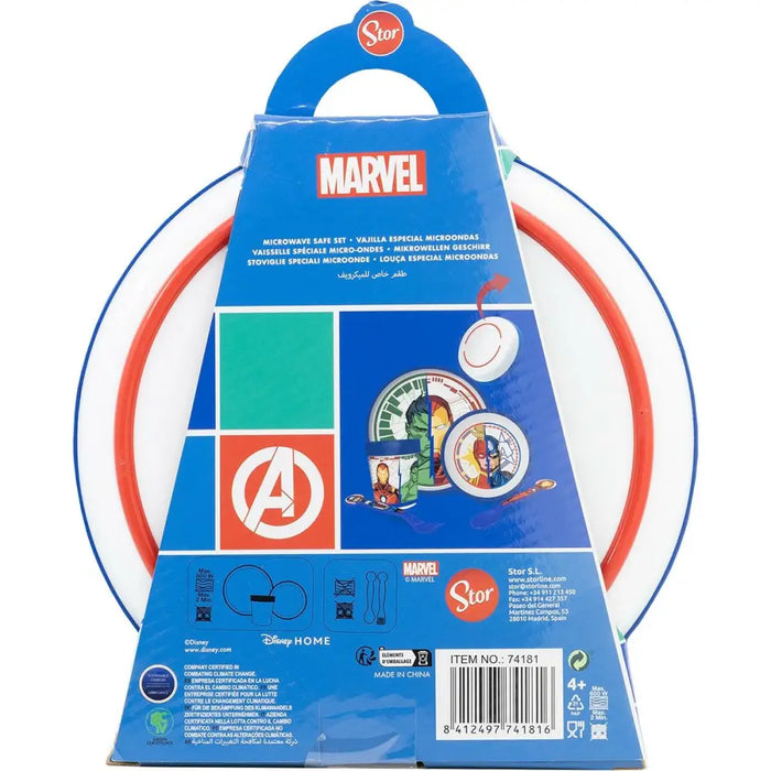 Комплект Детски Пособия The Avengers CZ11304 Пластмаса (5