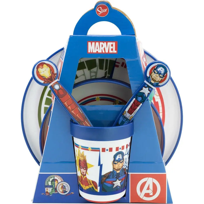 Комплект Детски Пособия The Avengers CZ11304 Пластмаса (5