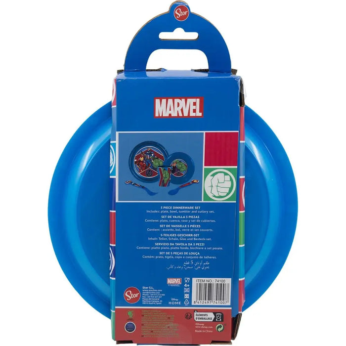 Комплект Детски Пособия The Avengers CZ11309 Пластмаса (5