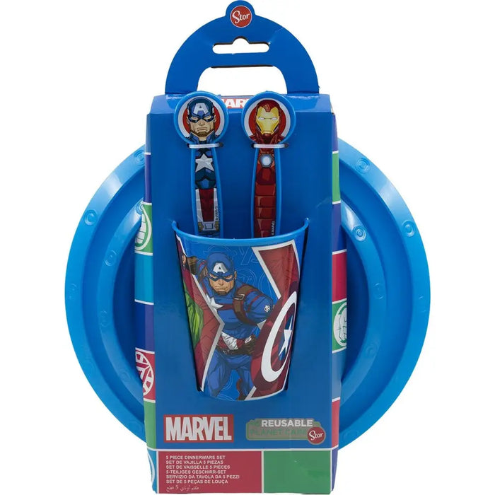Комплект Детски Пособия The Avengers CZ11309 Пластмаса (5
