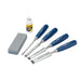 Комплект длето Stanley 5002 Дървен 6 12 18 25 mm 4 Части