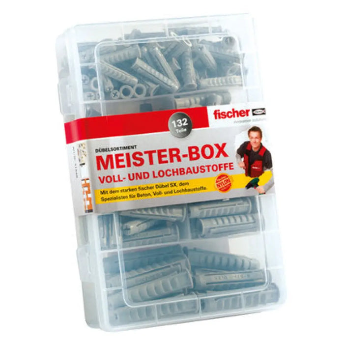 КОМПЛЕКТ ДЮБЕЛИ 132 БР. FISCHER SX-BOX