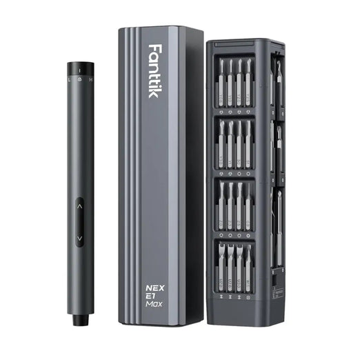 Комплект електрически отвертки Fanttik E1 Max 3.7V (сиви)