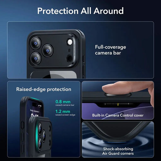 Комплект ESR Classic Hybrid MagSafe + Tempered Glass