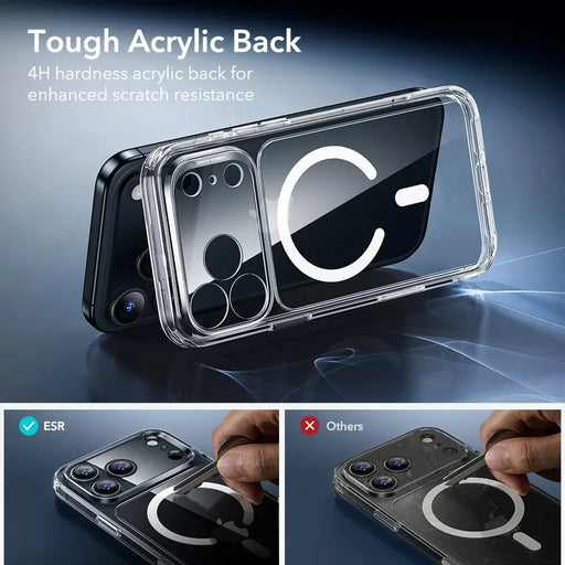 Комплект ESR Classic Hybrid MagSafe + Tempered Glass