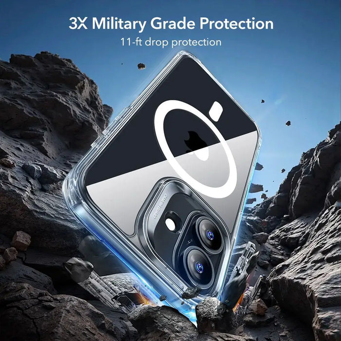 Комплект ESR Classic Hybrid MagSafe + закалено стъкло