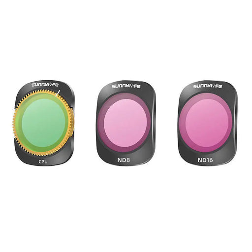 Комплект филтри CPL + ND8 + ND16 Sunnylife за Pocket 3