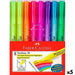 Комплект Флуоресцентни Маркери Faber-Castell Textliner 38 5