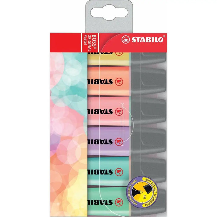 Комплект Флуоресцентни Маркери Stabilo Boss Многоцветен (5