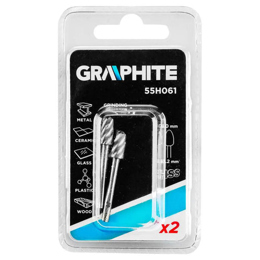 КОМПЛЕКТ ФРЕЗЕРИ 3.2X6 MM 2 БРОЯ GRAPHITE 55H061
