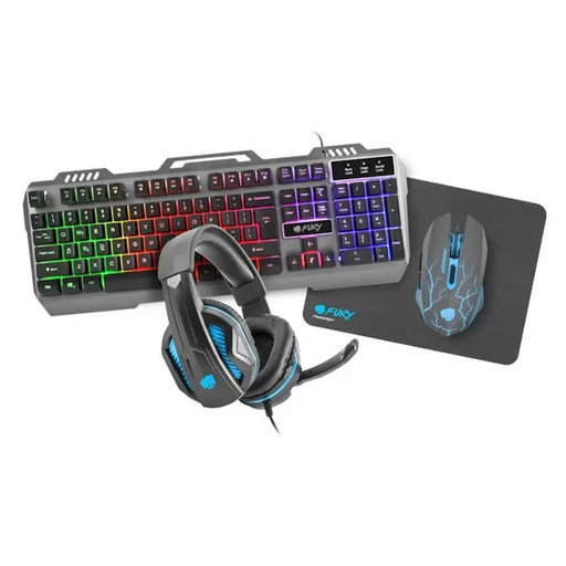 Комплект Fury Gaming combo set 4in1 Thunderjet